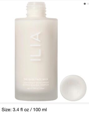 ILIA - The Base Face Milk Lightweight Moisturizer with Hyaluronic Acid